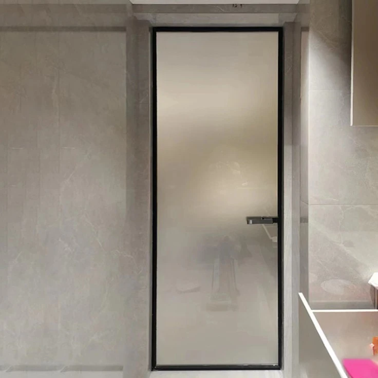 aluminium swing toilet door